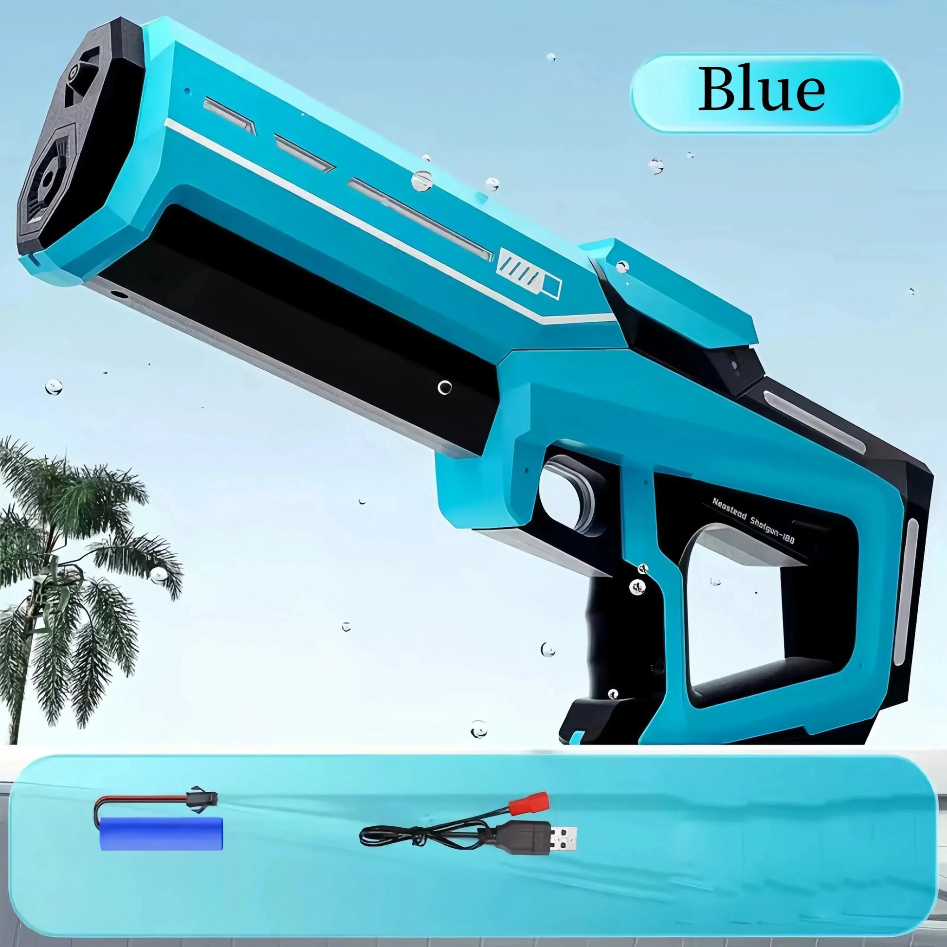 Futuristic Toy Electric Water Gun